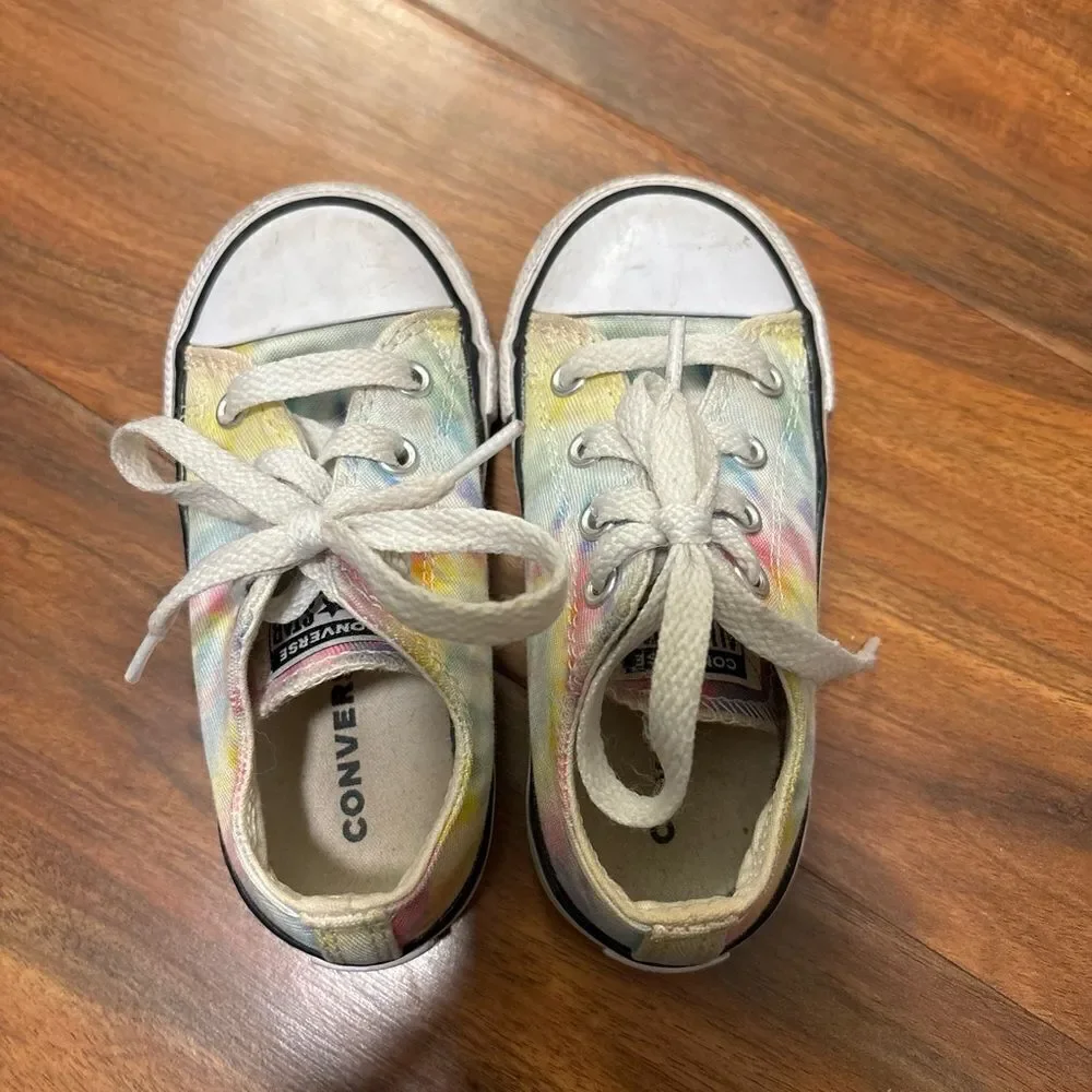 Converse tie dye sneakers